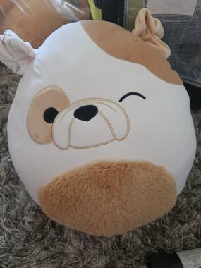 Squishmallows Brock the Bulldog